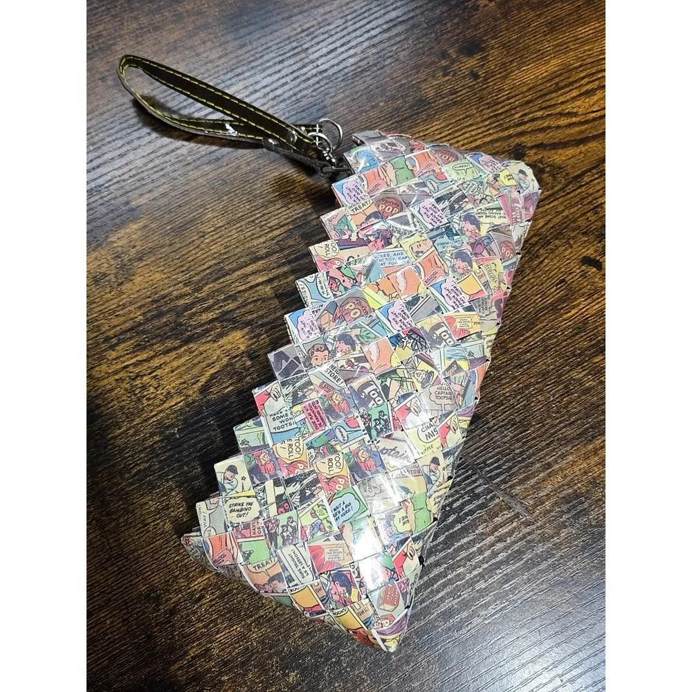 Nahui Ollin Clutch/Wristlet Comic Book Wrapper‎ Multicolor Bag Archie Comics
